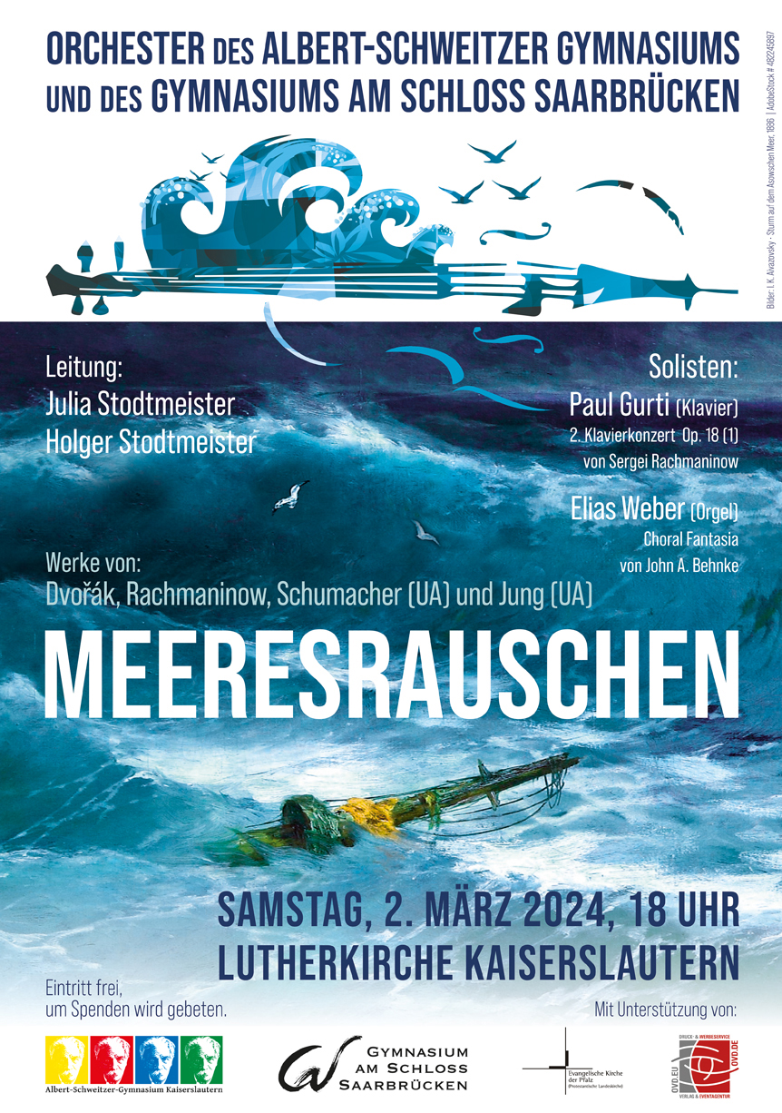 Paul Gurti spielt 2. Klavierkontert Op. 18 (1) in der Lutherkirche Kaiserslautern